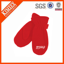 wholesale custom cheap winter adult polar fleece mittens